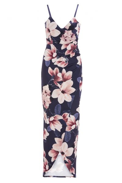 vestido-largo-azul-marino-y-rosa-de-tirantes-con-estampado-de-flores-00100014262